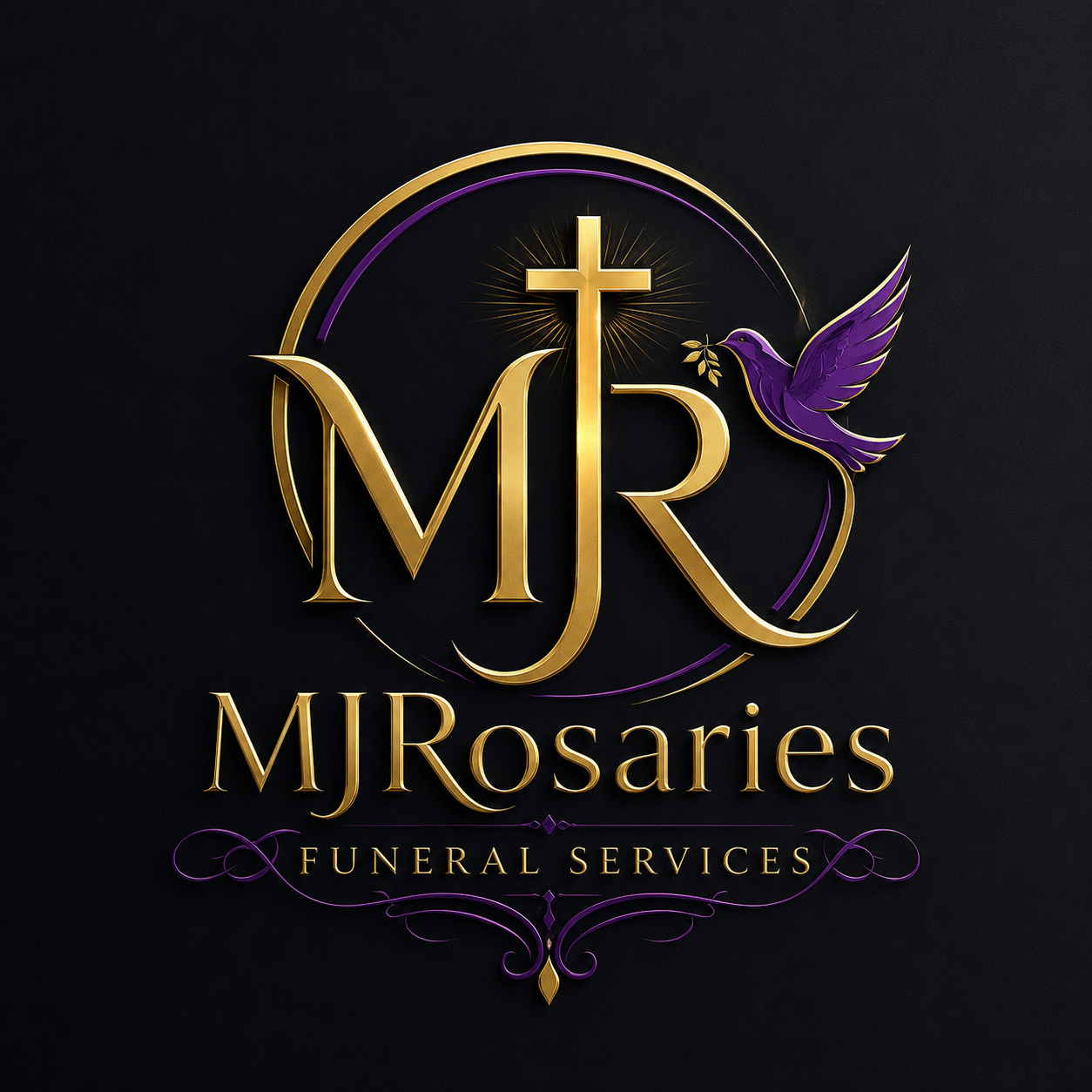 MJ Rosaries Funeral Service logo